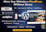 convert clone or transfer squarespace, wix, weebly, webflow to wordpress website